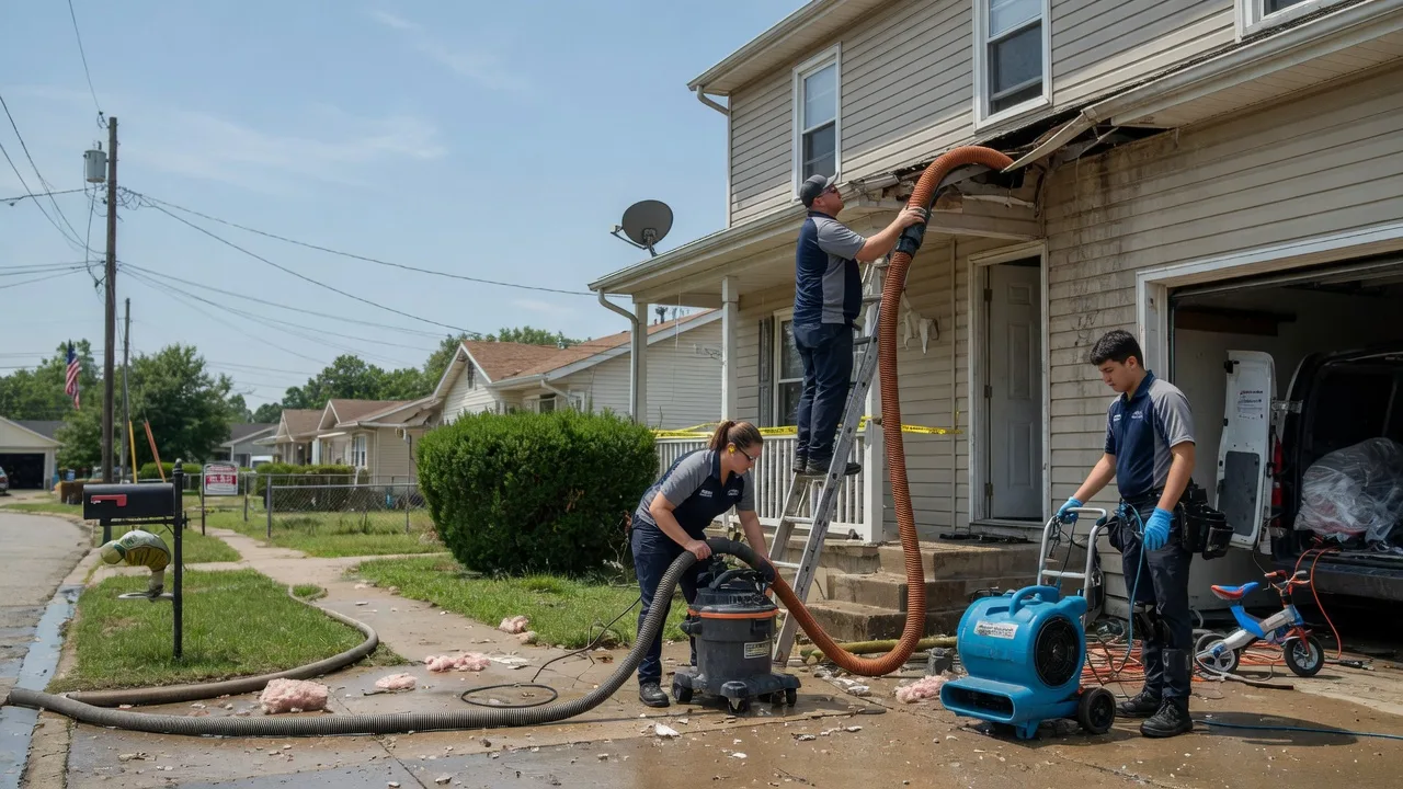 Water Damage Restoration in Bangor, PA near me